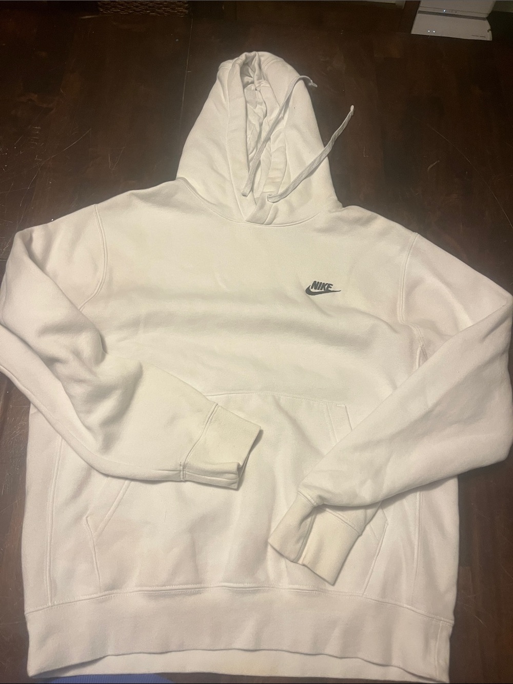 Nike White Hoodie